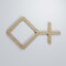 Ekena Millwork Extra Small Cameron Decorative Fretwork Wood Wall Panels, Birch, 12 1/4"W x 7 3/8"H x 3/8"T WALW08X08X0375CAMBI - alternate 4